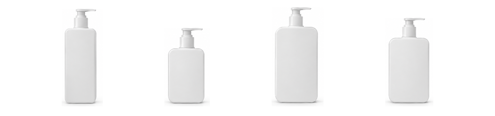 Rounded Rectangle Series available bottle formats