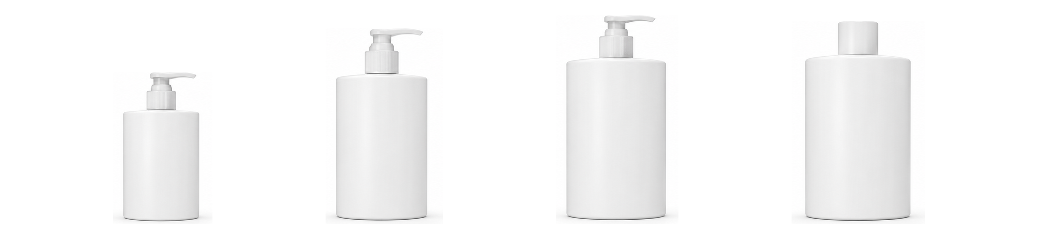 Soft Square Series available bottle formats